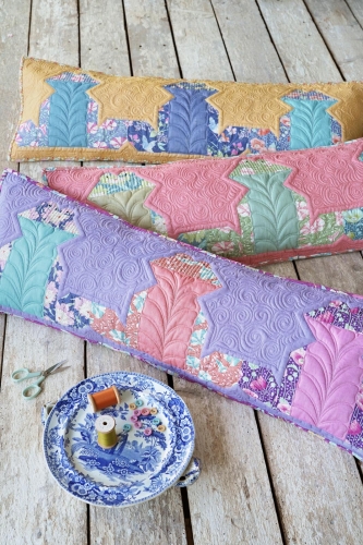 Tilda Patchwork Stoff Baumwolle - Gardenlife - Bowl Peony Pink